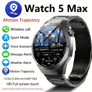 2025new para android e ios relógio inteligente masculino tela amoled gps trajetória de movimento freqüência cardíaca bluetooth chamadas smartwatch à prova dwaterproof água - AliExpress